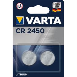 VARTA Batterie Electronics 3,0V/570mAh/Lithium CR 2450 Bli.2