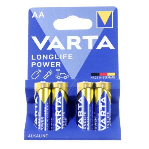 Bild: Varta Longlife Power AA-Batterien 4906121414 4er-Blister
