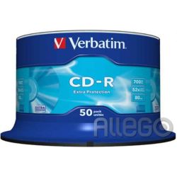 Verbatim CD-R Cakebox 50 Discs 10-020-017 (VE50)