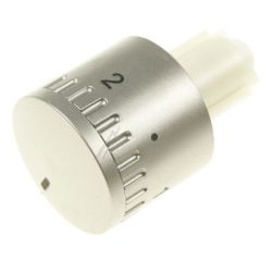 Versenkbarer Knebel für Amica Ofen 9066087 Edelstahl, Backofen