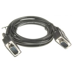 VGA-Kabel 1,8m für Fernsehen & Telefonie Com [Hersteller-Artikelnummer] 15-Pin, 