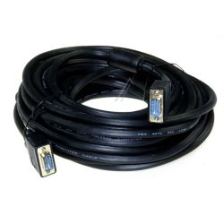 VGA-Kabel 15m für Fernsehen & Telefonie Com [Hersteller-Artikelnummer] 15-Pin-St