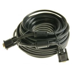 VGA-Kabel 20m für Fernsehen & Telefonie Com 20m HD-Qualität