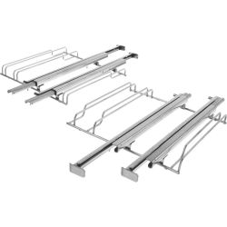 Vollauszug 2-fach Paar (links und rechts)für 60cm Geräte, Max. 15 kg 17006333