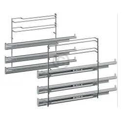 Vollauszug 3-fach Paar (links und rechts), nicht Pyrolyse-geeignet, für 60cm
