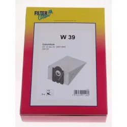 W39-Beutel für Staubsauger Filterclean 000767K 3er-Pack