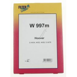 W997m Staubsaugerbeutel für Staubsauger Filterclean FL0830K 3 Beutel + Mikrofilt
