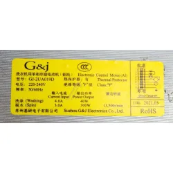 Waschmaschinenmotor für Beko C00890424 Antrieb, Waschmaschine