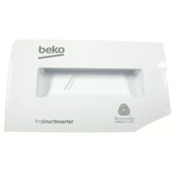 Waschmittelkastenblende für Waschmaschine Beko C00896344 Frontblende, Weiß