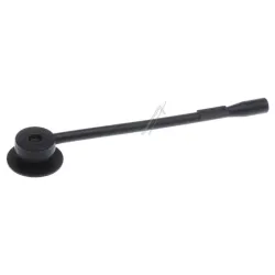 Wasseranschluss für DeLonghi Kaffeemaschine 5313226561 schwarzer Schlauch
