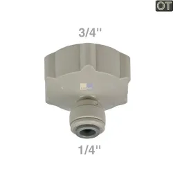 Wasseranschluss LG 4932JA3018A 1/4" für Kühl-Gefrierkombination SideBySide