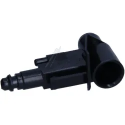 Wassereinlaufmuffe für Saeco Kaffeemaschine 996530050488 Brühgruppe, schwarz