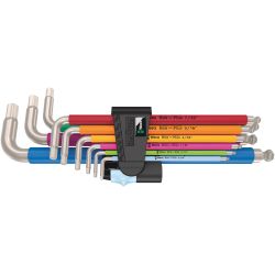 Wera 3950/9 Hex-Plus Multicolour Imperial Stainless 1 Edelstahl