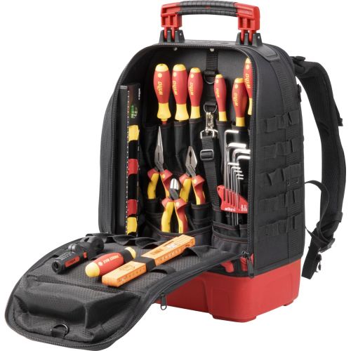 Bild: Wiha 930030602 Werkzeugrucksack electric 28-tlg