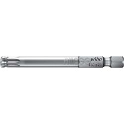 Wiha TORX-Professional-Bit mit Kugelkopf 7045BE T20x70