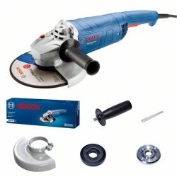 Winkelschleifer GWS 2200 J Professional (blau, 2.200 Watt)