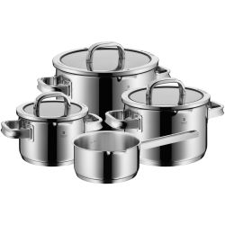 WMF Function 4 Cookware Topf-Vorteils-Set, 4-teilig, black