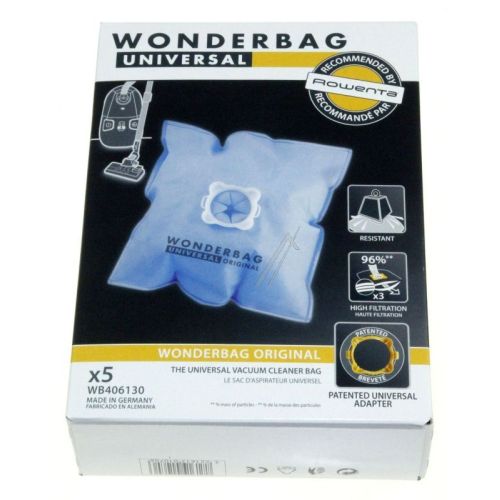 Bild: Wonderbag für Staubsauger Groupe Seb WB406130 5er-Pack