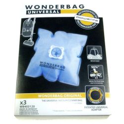 Wonderbag Staubbeutel für Staubsauger Groupe Seb WB403120 3er Pack