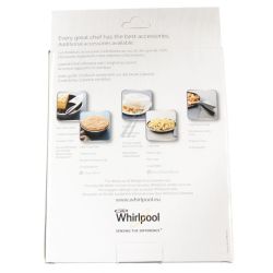 Wpro STM008 Dampfgarbehälter für Mikrowelle Whirlpool 482000013392 Rechteckig, D