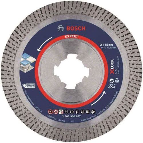 Bild: X-LOCK Diamanttrennscheibe Expert HardCeramic, Ø 115mm (Bohrung 22,23mm)