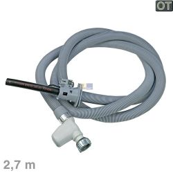 Zulaufschlauch 2,7m Electrolux 111576512/3 für Geschirrspüler